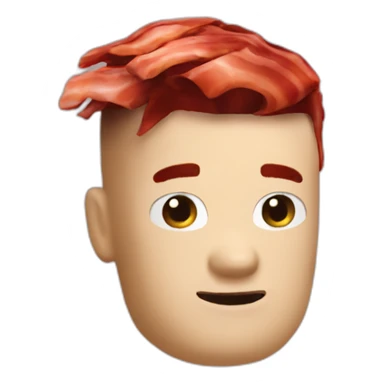 roblox bacon hair sticker