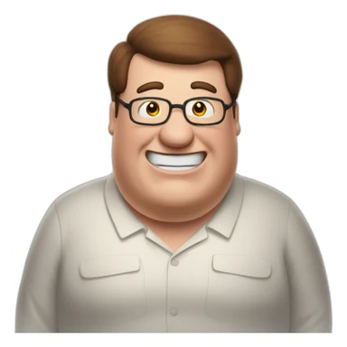 peter griffin happy sticker