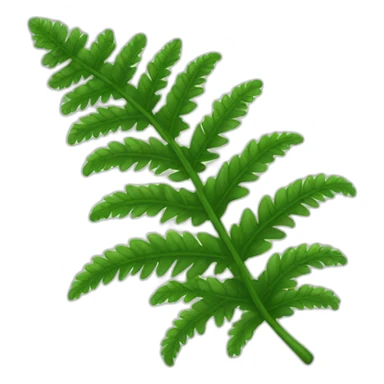 Fern sticker