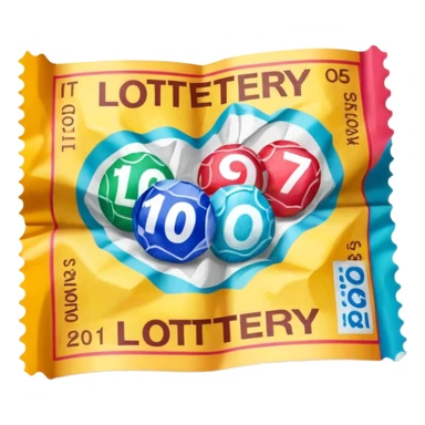 Lottery sticker