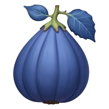 blue fig sticker