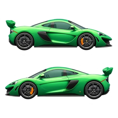 Green McLaren sticker