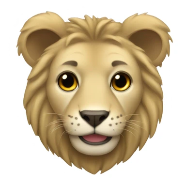 Leon animal campeon sticker