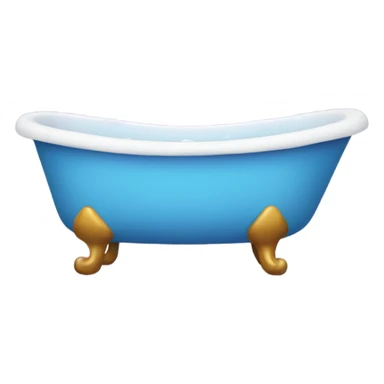 Steaming bathtub with bubbles sticker