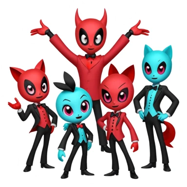 Hazbin hotel sticker