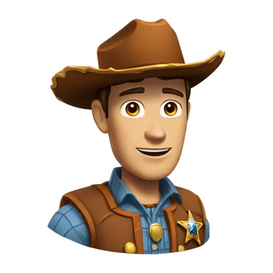 Sheriff Woody - realistic sticker