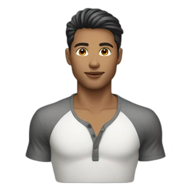 fashion model male sticker