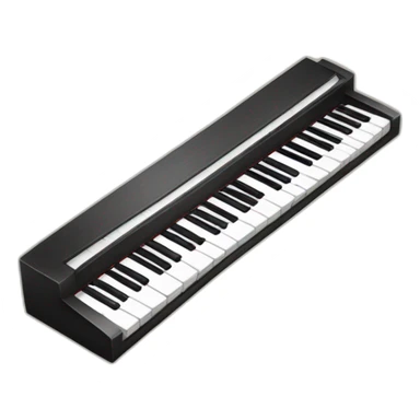 piano keyboard sticker