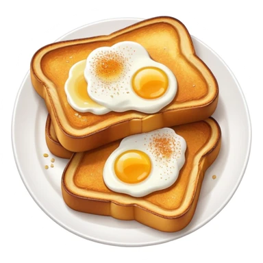 French toast  sticker