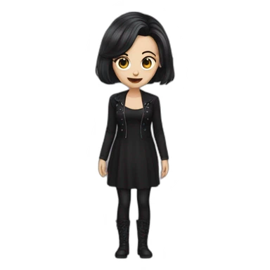 goth mommy sticker
