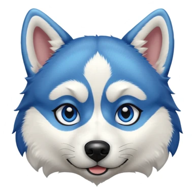 Un husky sibérien  sticker