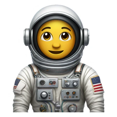 Astronaut with turntables sticker