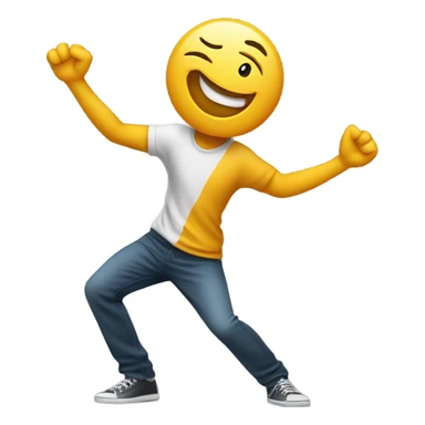 emoji dabbing sticker