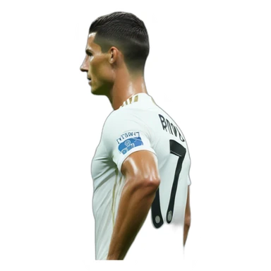 back of CR7 sticker