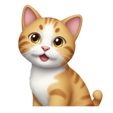Lovely cat sticker