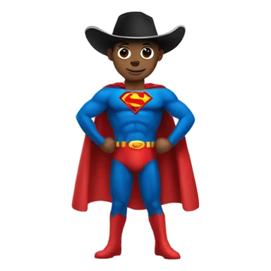  Superman with sombrero sticker