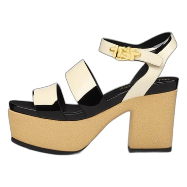 Ysl heel sandal TRIBUTE PLATFORM SANDAL black PATENT LEATHER sticker