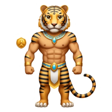 a Protector egypt tiger (full body) sticker
