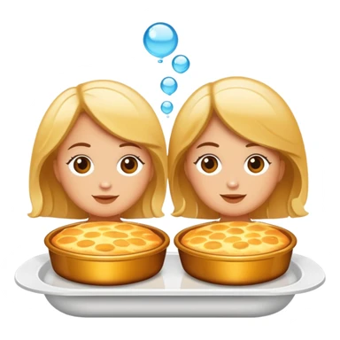 Fisk gratinert and Carlota sticker