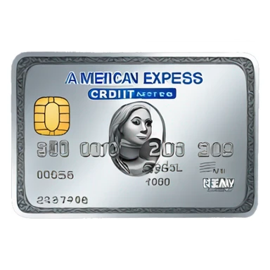 American express credit card sticker