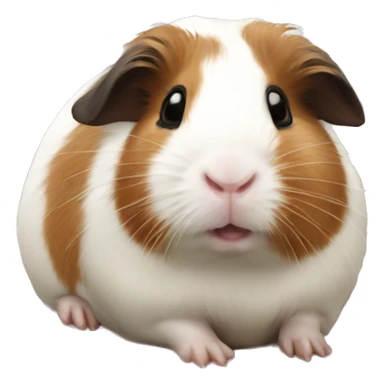 Guineapig in a house very cute but realistic sticker