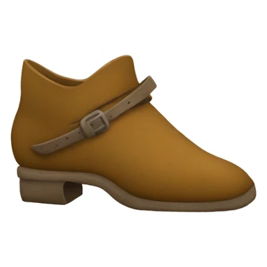 pair of Suede Leather Medieval Shoes sticker