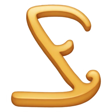 Letter j sticker