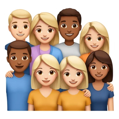 Friends cast sticker