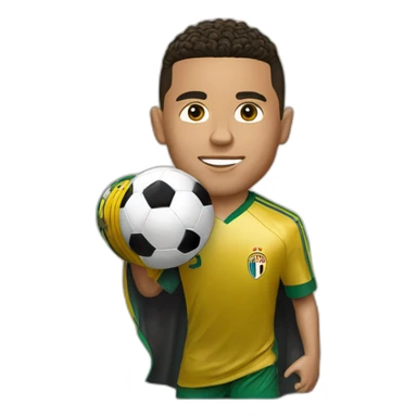 Ronaldo ballon d'or sticker