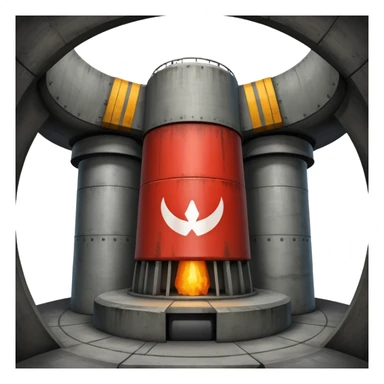 underground nuclear missile silo sticker