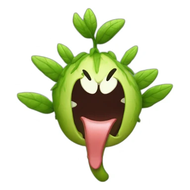 weird-plant-carnivorous sticker
