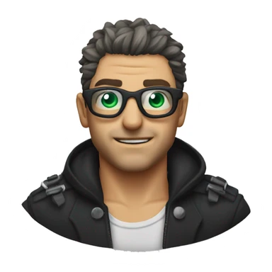 Squalo con Occhiali sticker