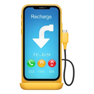 Mobile Recharge sticker