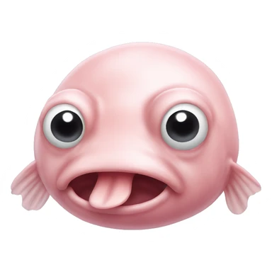 ugly blobfish sticker