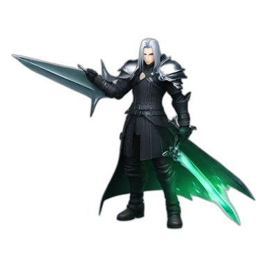 Final fantasy 7 remake sephiroth sticker
