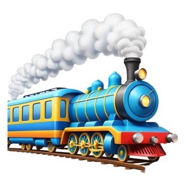 Make a train race sticker