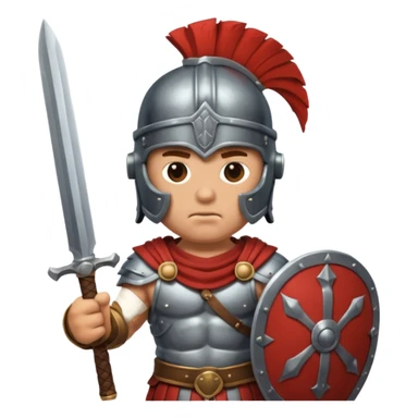 an animal Roman Gladiator sticker