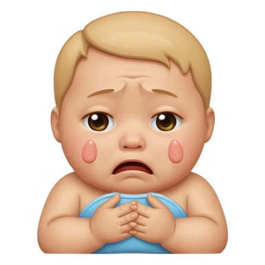 baby cry sticker