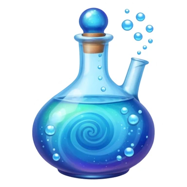 magic potion blue sticker