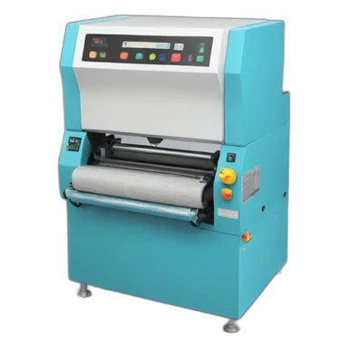 Heat shrink machine sticker