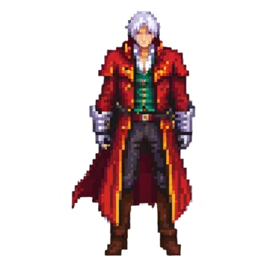 Dante Sparda from Devil May Cry sticker