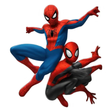 spider man and scarlet spider sticker