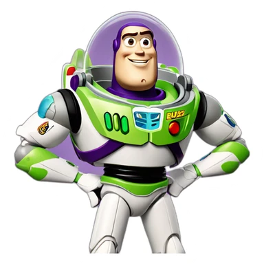 Buzz lightyear toy Story sticker