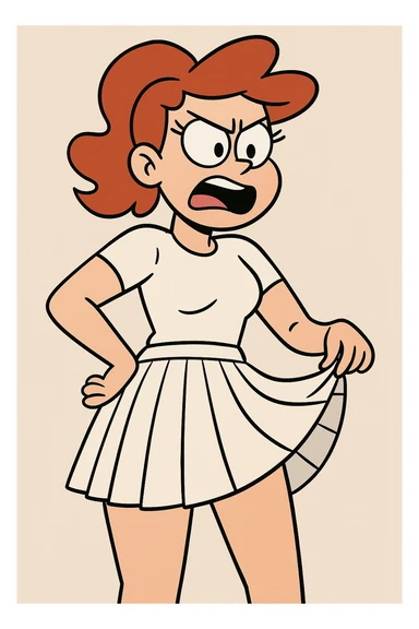 white pleated tennis skirt, clean and simple, focus on the pleats, minimal background sticker