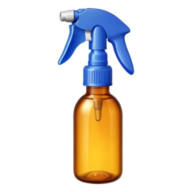 Amber mini spray bottle sticker