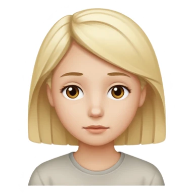 that but  with tiny blonde highlights sticker