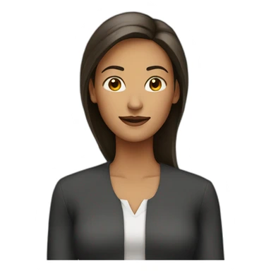 a tall woman sticker