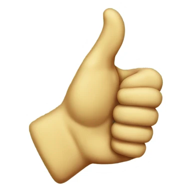 "like thumb" , vintage magical style sticker