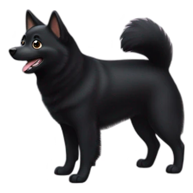 excited-schipperke sticker