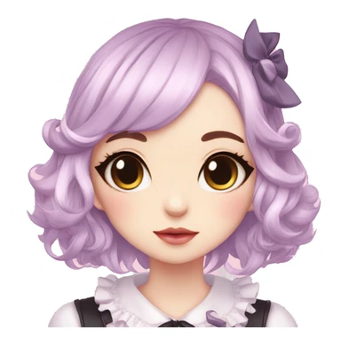 Pastel Edgy Kawaii Cute Beautiful Elegant Pretty Anime Punk Lolita Catgirl sticker